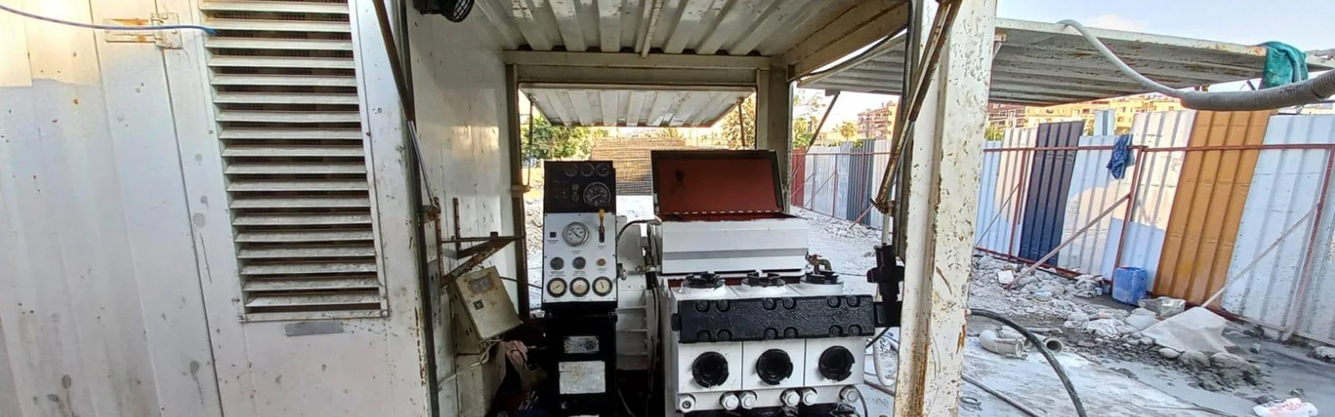 Jet grout zemin iyileştirme uygulaması – Doğan Rok mühendislik ekibi zemin güçlendirme çalışması yapıyor